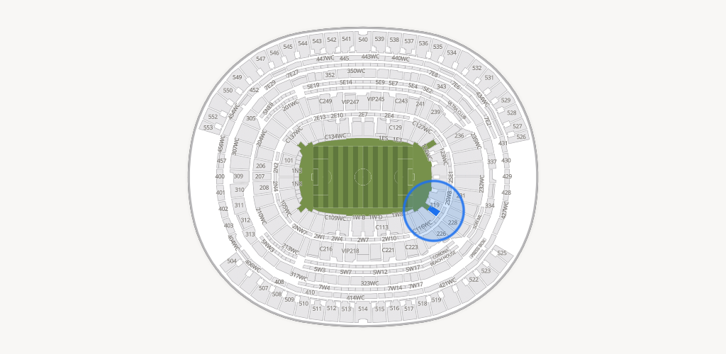 SoFi Stadium Seating Chart