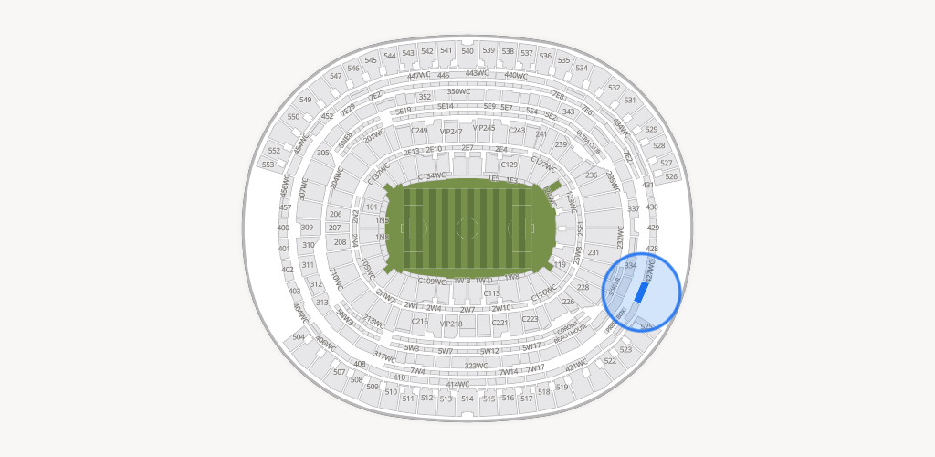 SoFi Stadium Seating Chart