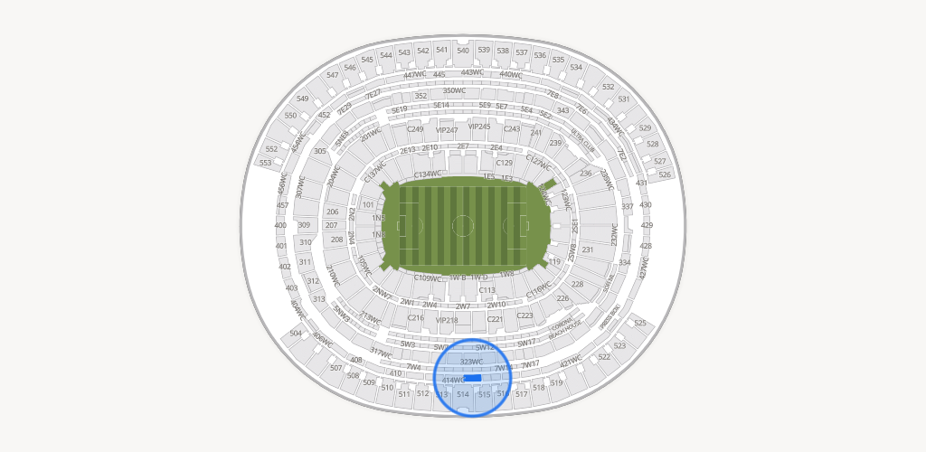 SoFi Stadium Seating Chart