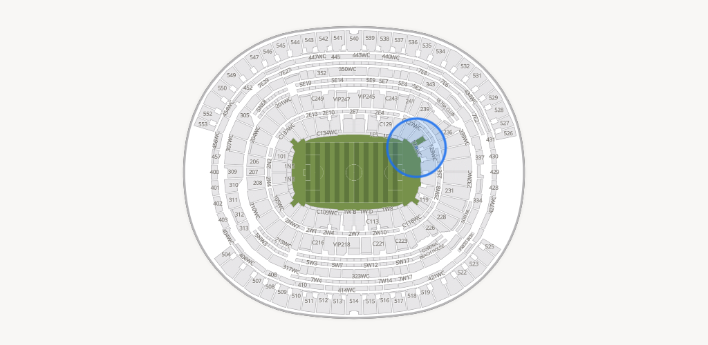 SoFi Stadium Seating Chart