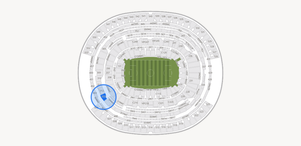 SoFi Stadium Seating Chart