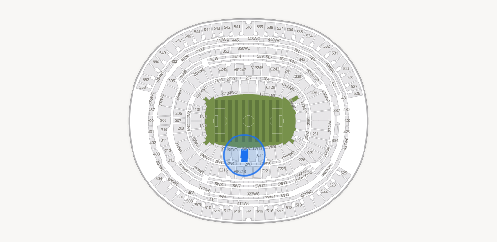 SoFi Stadium Seating Chart