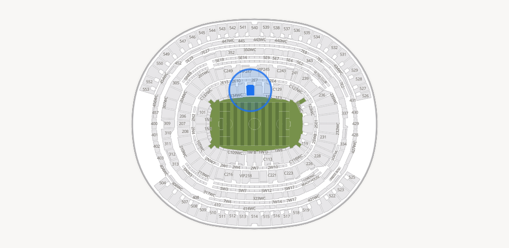 SoFi Stadium Seating Chart