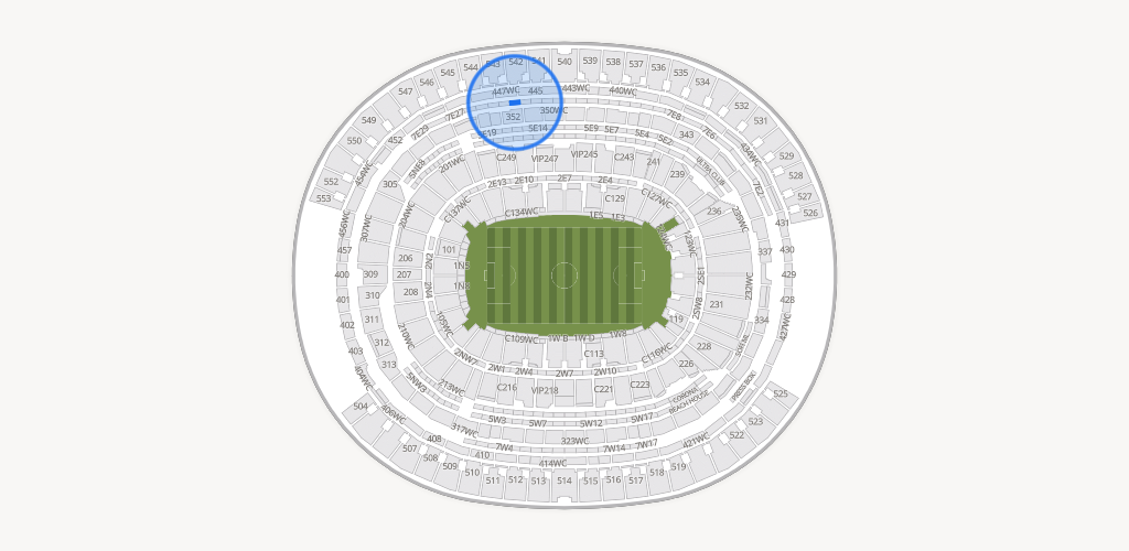 SoFi Stadium Seating Chart