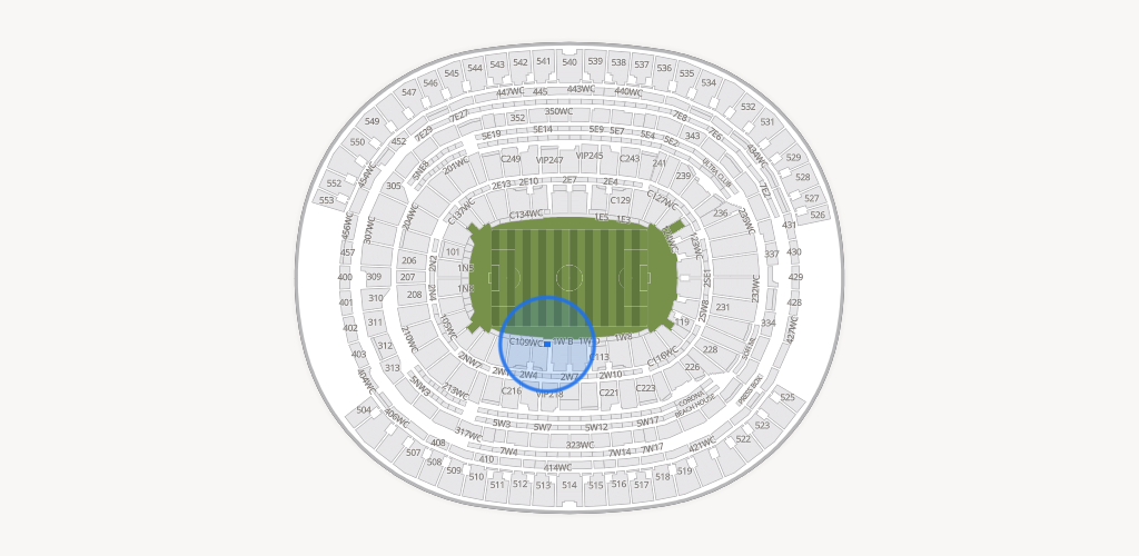 SoFi Stadium Seating Chart