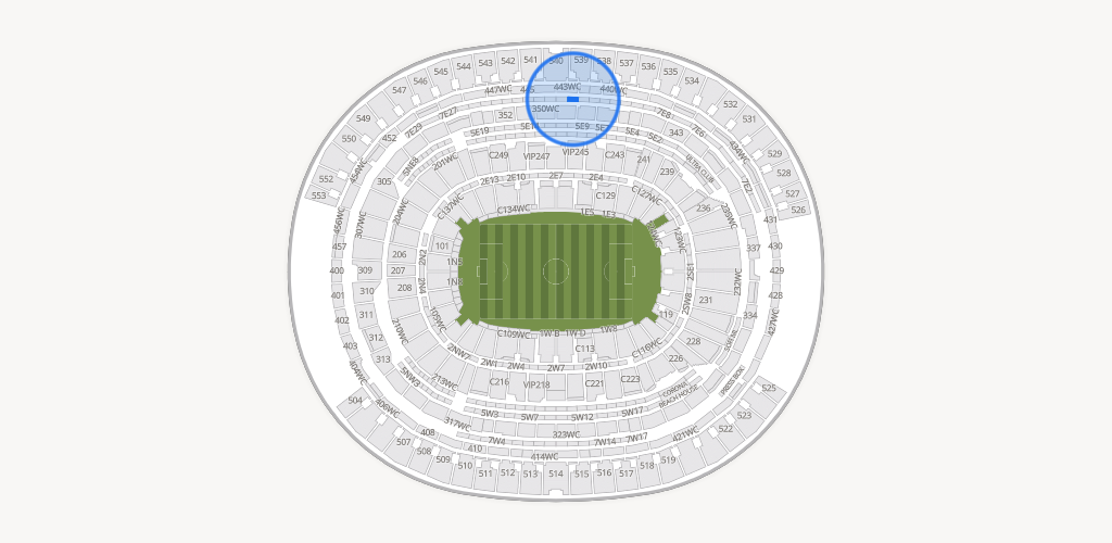 SoFi Stadium Seating Chart