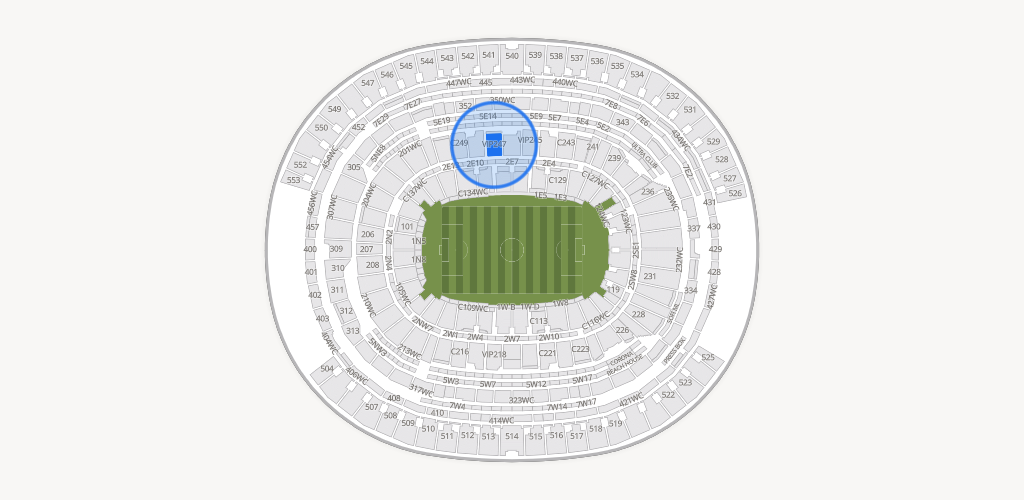 SoFi Stadium Seating Chart