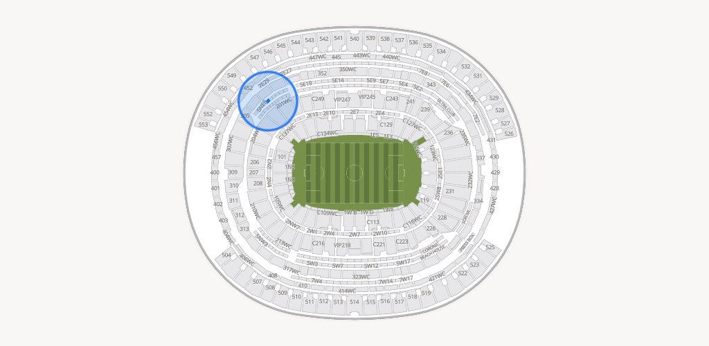 SoFi Stadium Seating Chart
