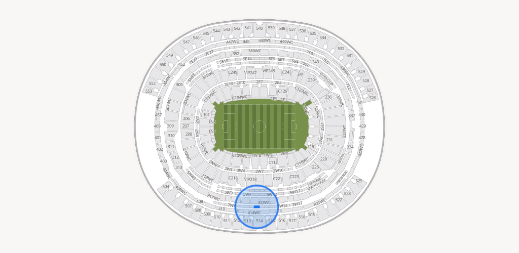 SoFi Stadium Seating Chart