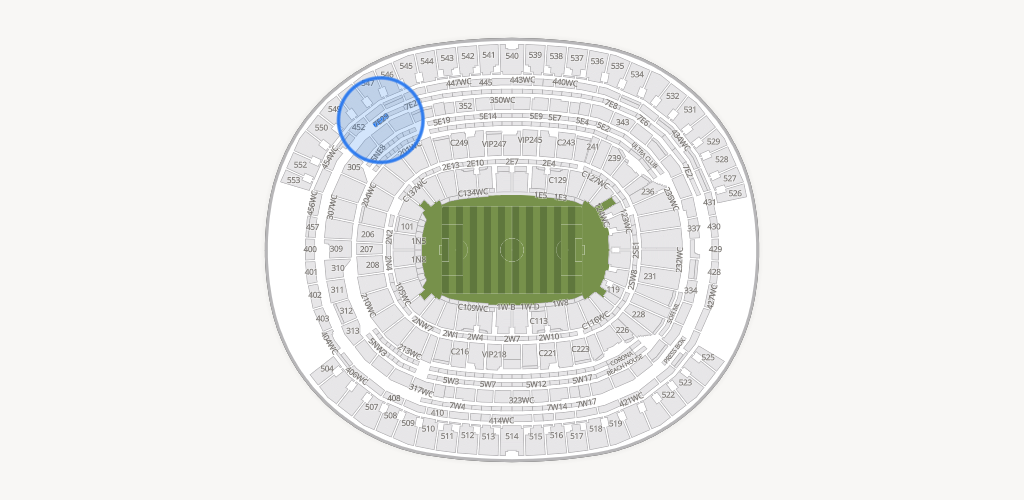 SoFi Stadium Seating Chart