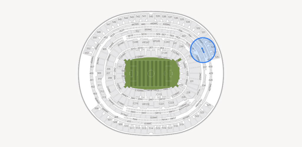 SoFi Stadium Seating Chart