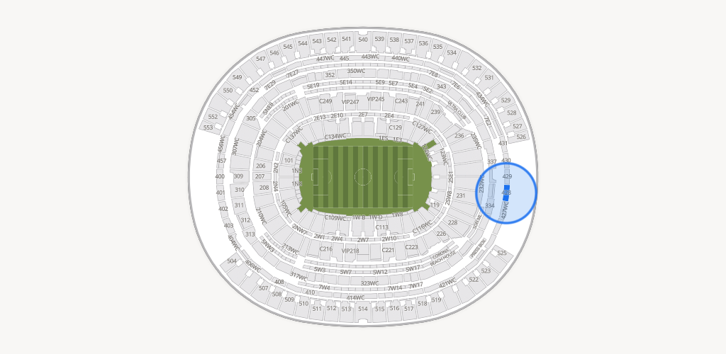 SoFi Stadium Seating Chart