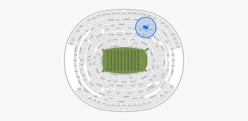SoFi Stadium Seating Chart