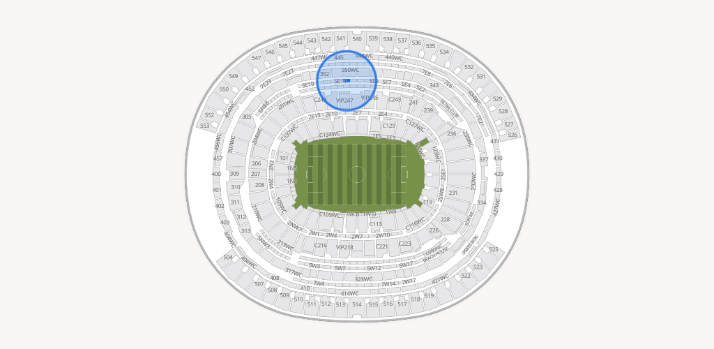 SoFi Stadium Seating Chart