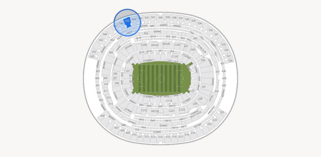 SoFi Stadium Seating Chart