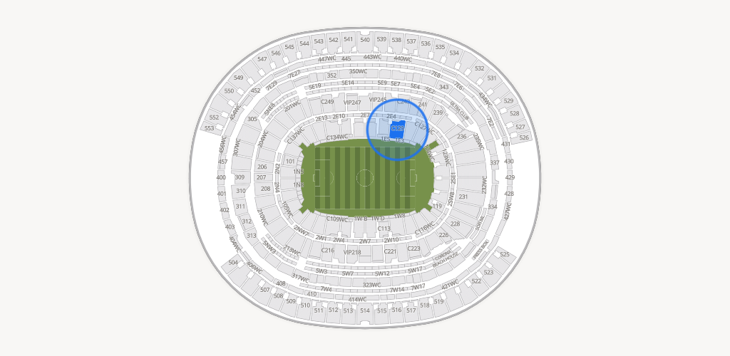 SoFi Stadium Seating Chart