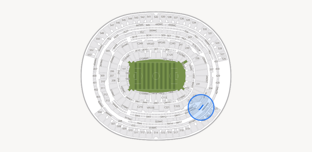 SoFi Stadium Seating Chart