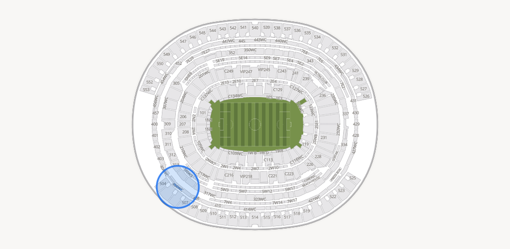 SoFi Stadium Seating Chart
