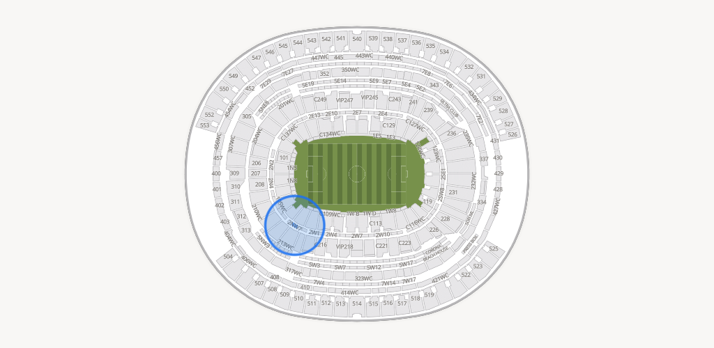 SoFi Stadium Seating Chart
