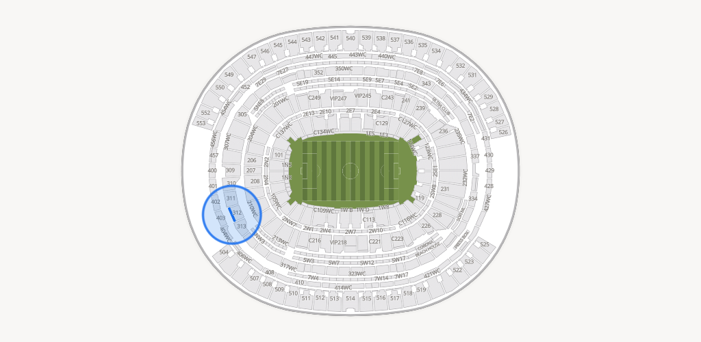 SoFi Stadium Seating Chart