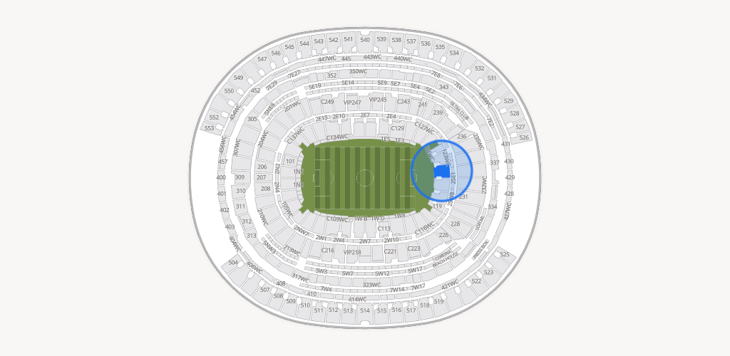 SoFi Stadium Seating Chart