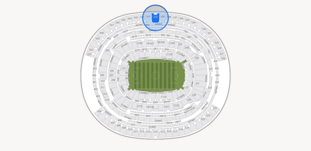 SoFi Stadium Seating Chart