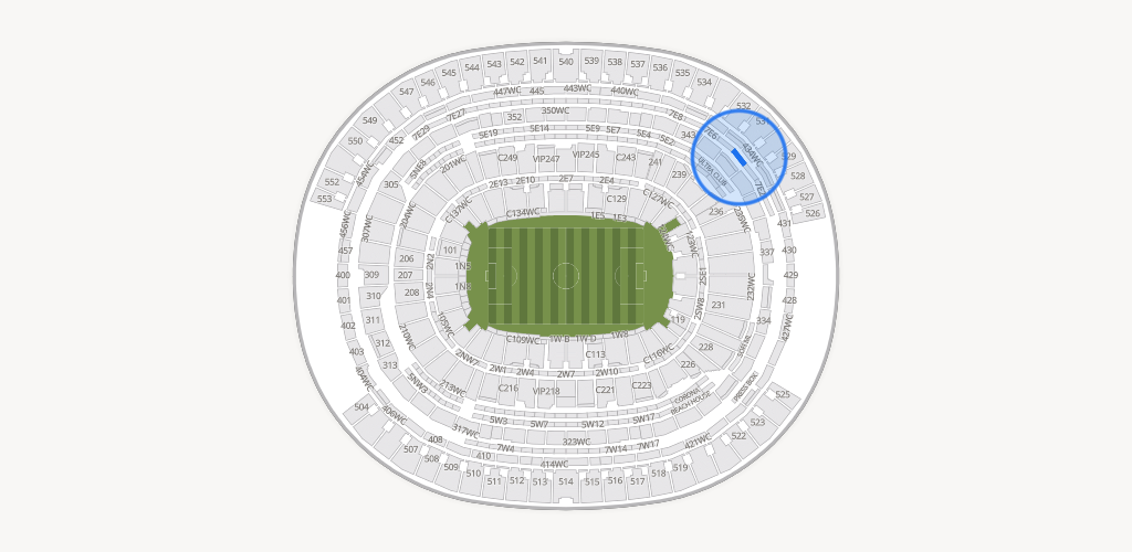 SoFi Stadium Seating Chart