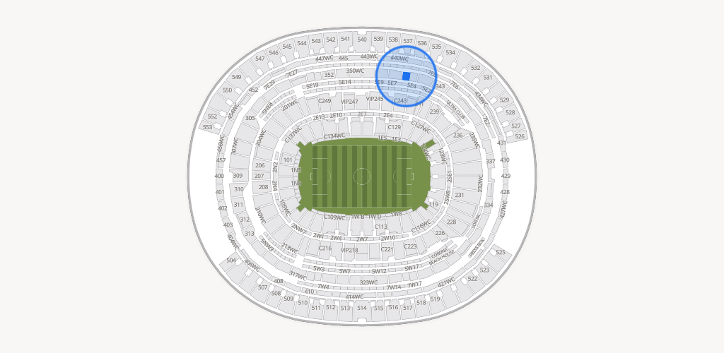 SoFi Stadium Seating Chart