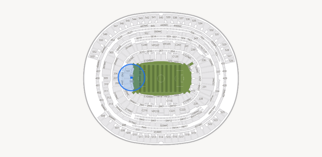 SoFi Stadium Seating Chart