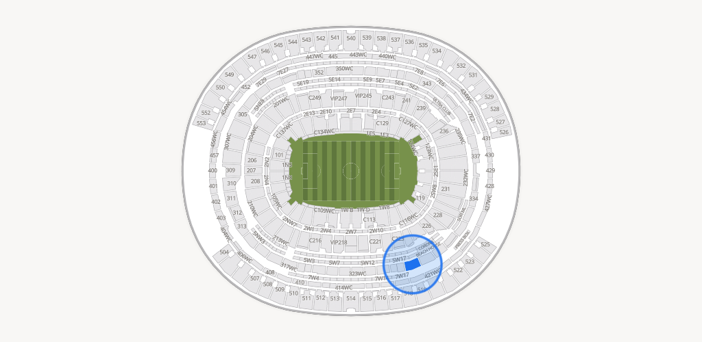 SoFi Stadium Seating Chart