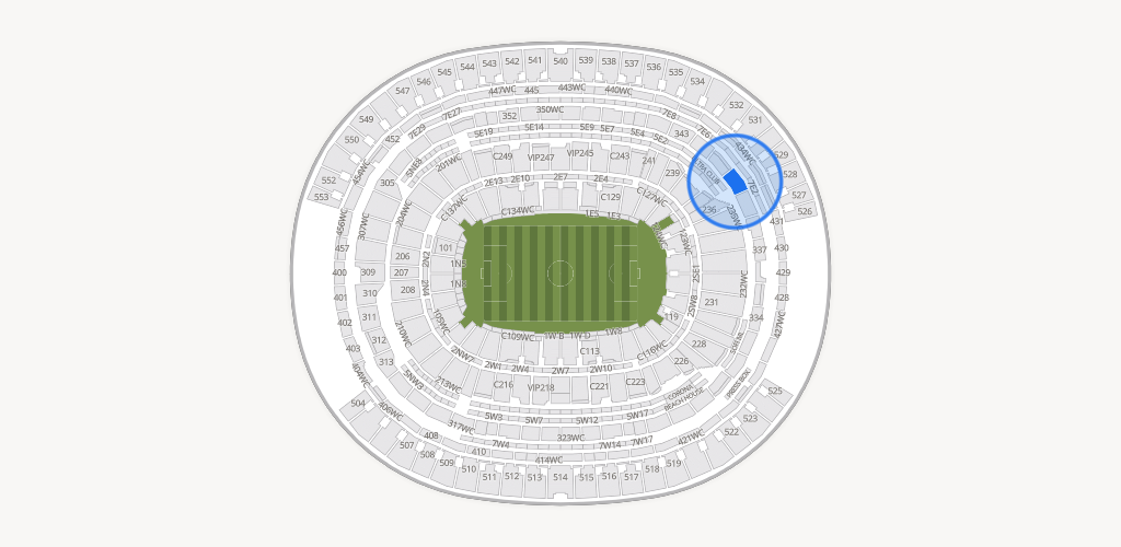 SoFi Stadium Seating Chart