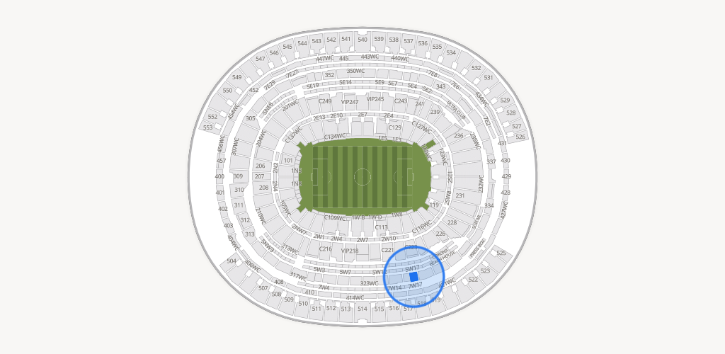 SoFi Stadium Seating Chart