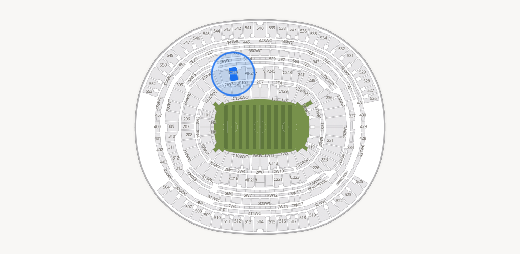 SoFi Stadium Seating Chart