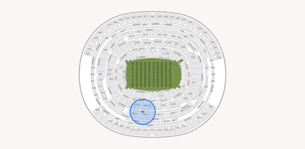 SoFi Stadium Seating Chart