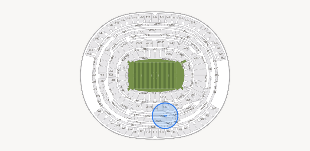 SoFi Stadium Seating Chart