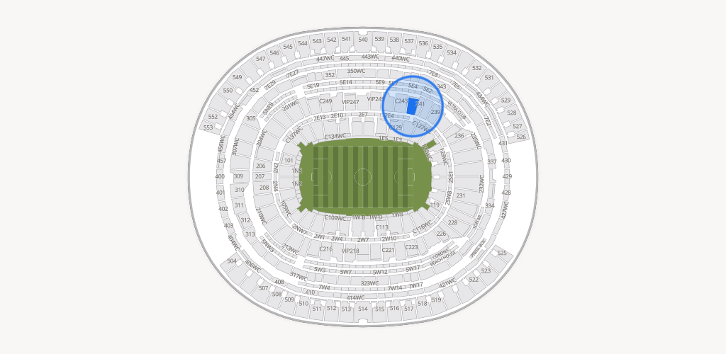 SoFi Stadium Seating Chart