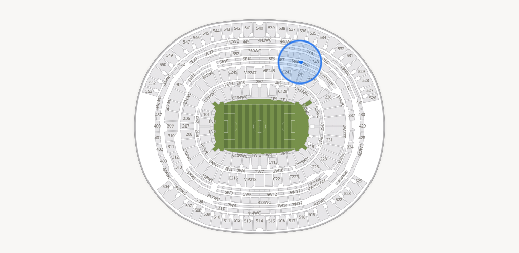 SoFi Stadium Seating Chart