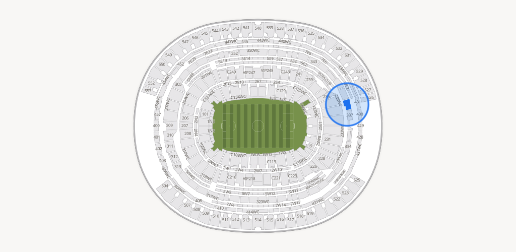 SoFi Stadium Seating Chart