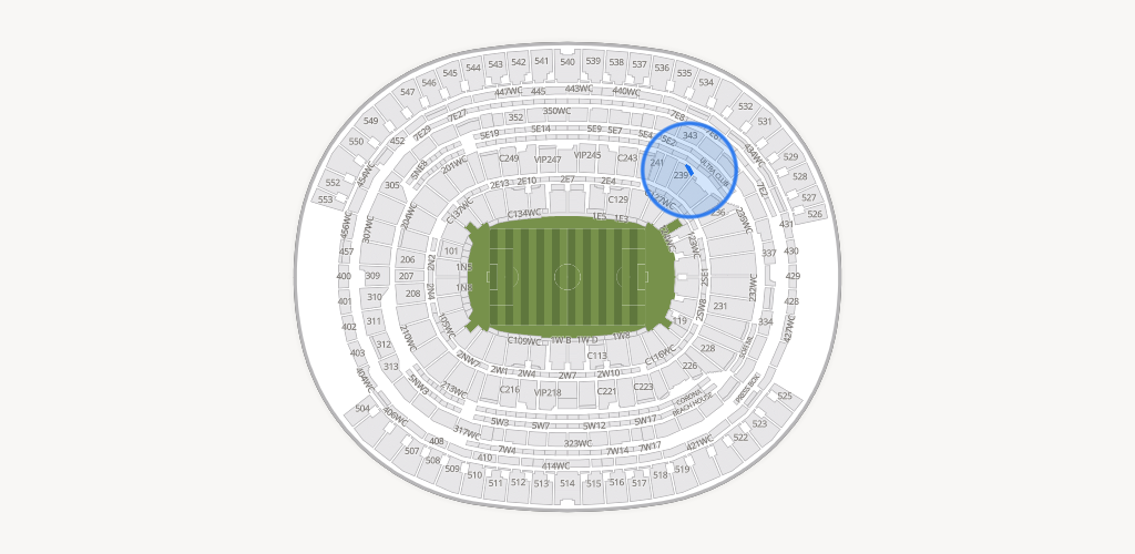 SoFi Stadium Seating Chart
