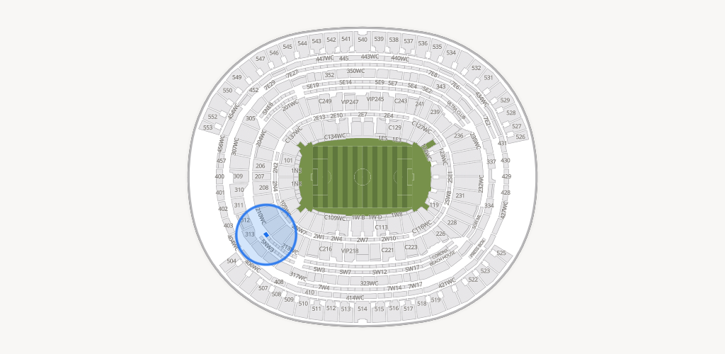 SoFi Stadium Seating Chart