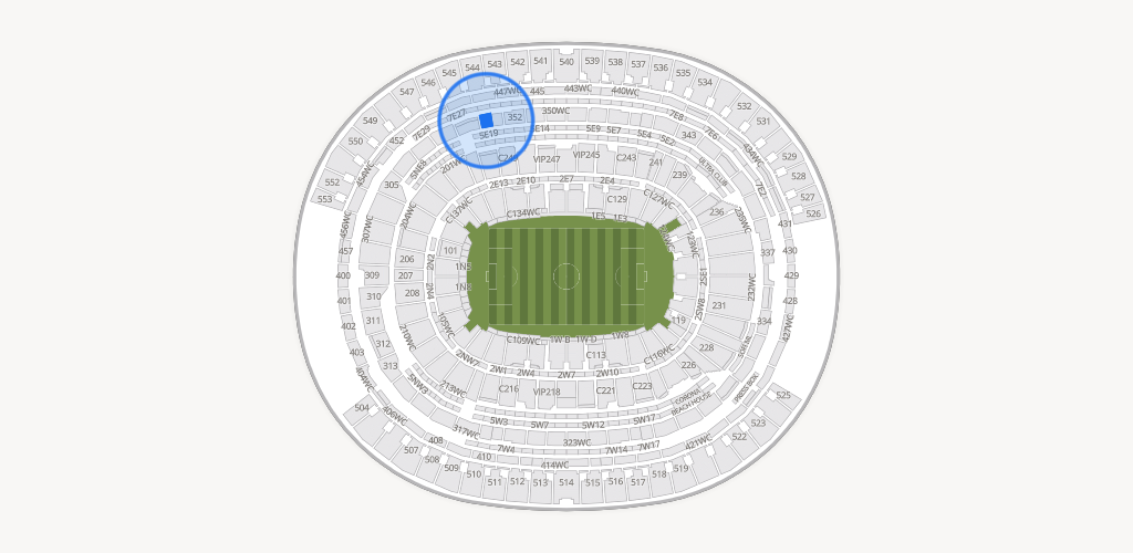 SoFi Stadium Seating Chart