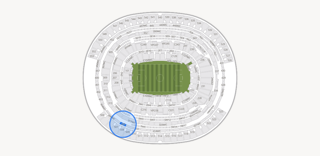 SoFi Stadium Seating Chart