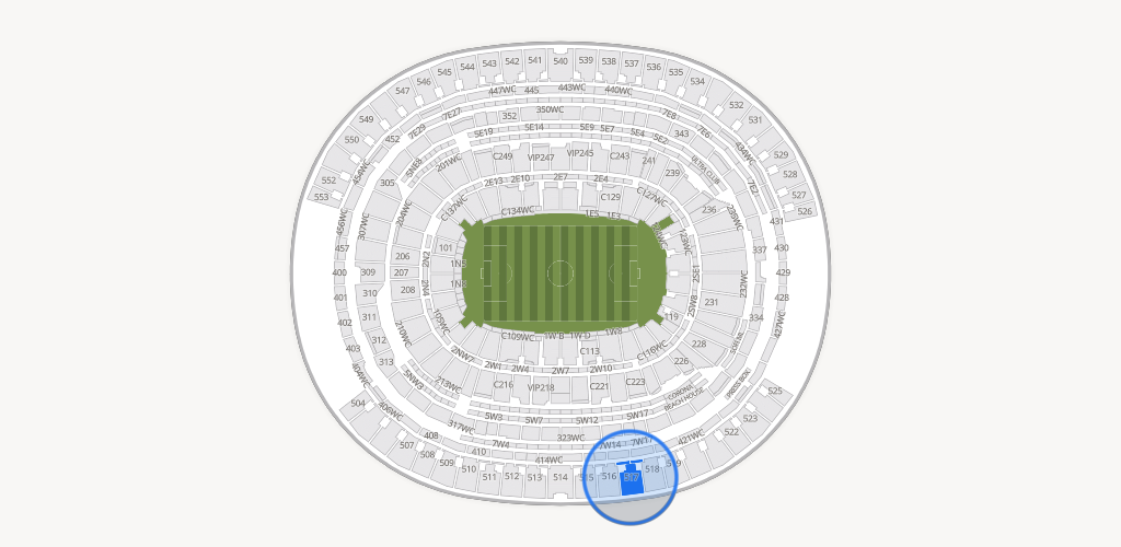 SoFi Stadium Seating Chart