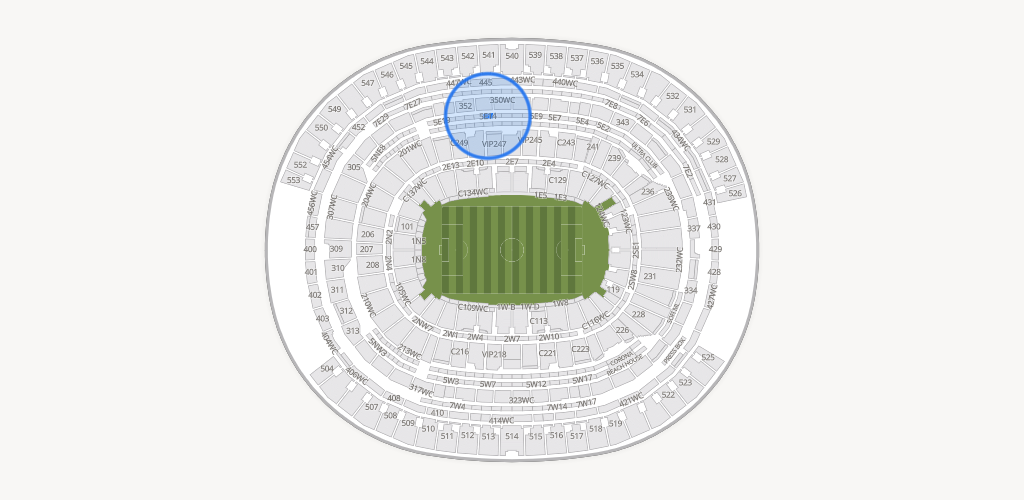 SoFi Stadium Seating Chart