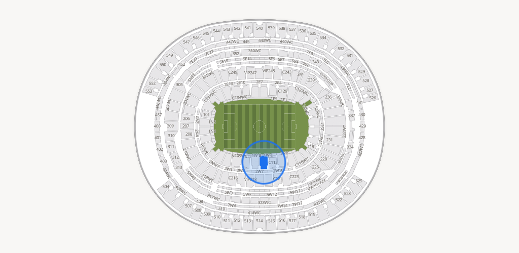 SoFi Stadium Seating Chart