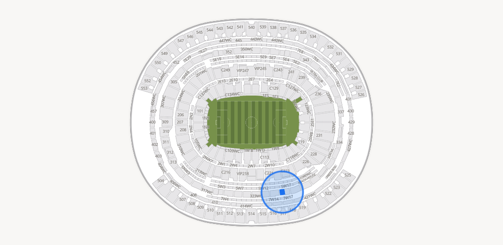 SoFi Stadium Seating Chart