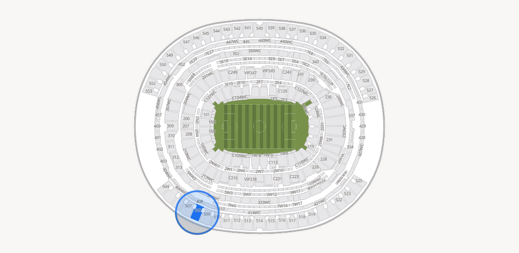 SoFi Stadium Seating Chart