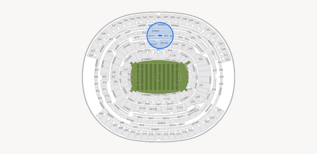 SoFi Stadium Seating Chart