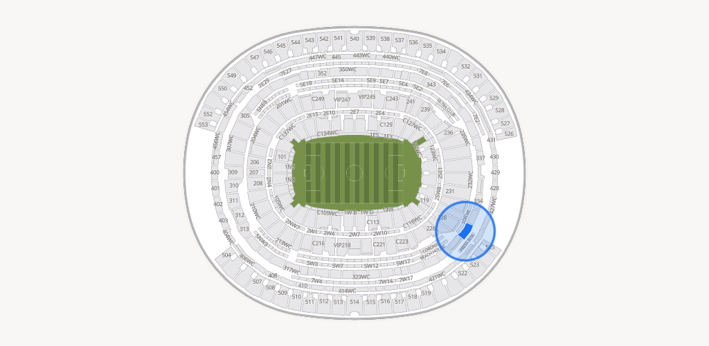 SoFi Stadium Seating Chart