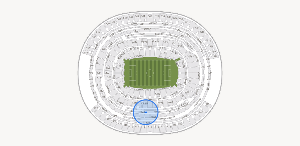 SoFi Stadium Seating Chart